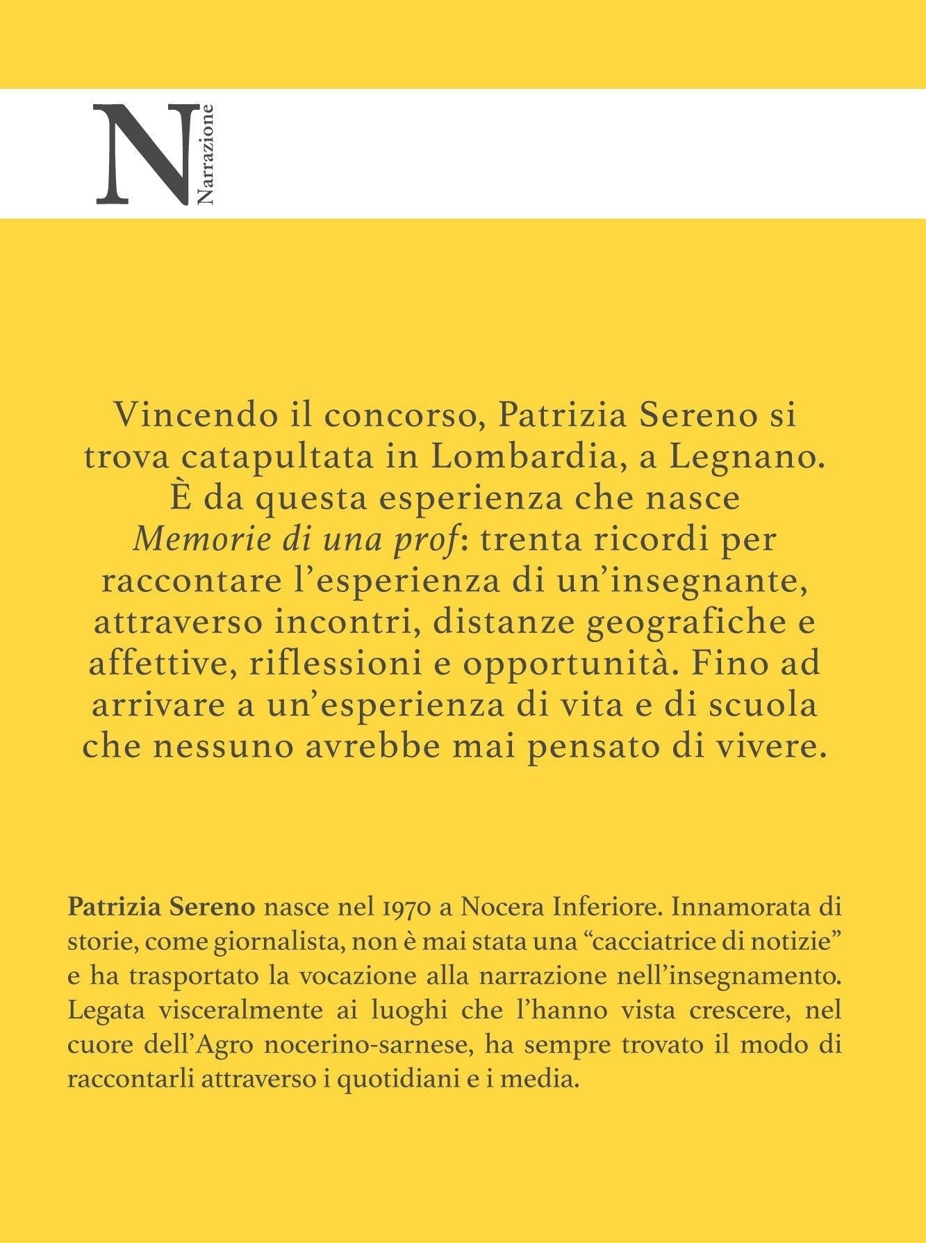 Sereno Patrizia - Memorie di una prof- 78edizioni