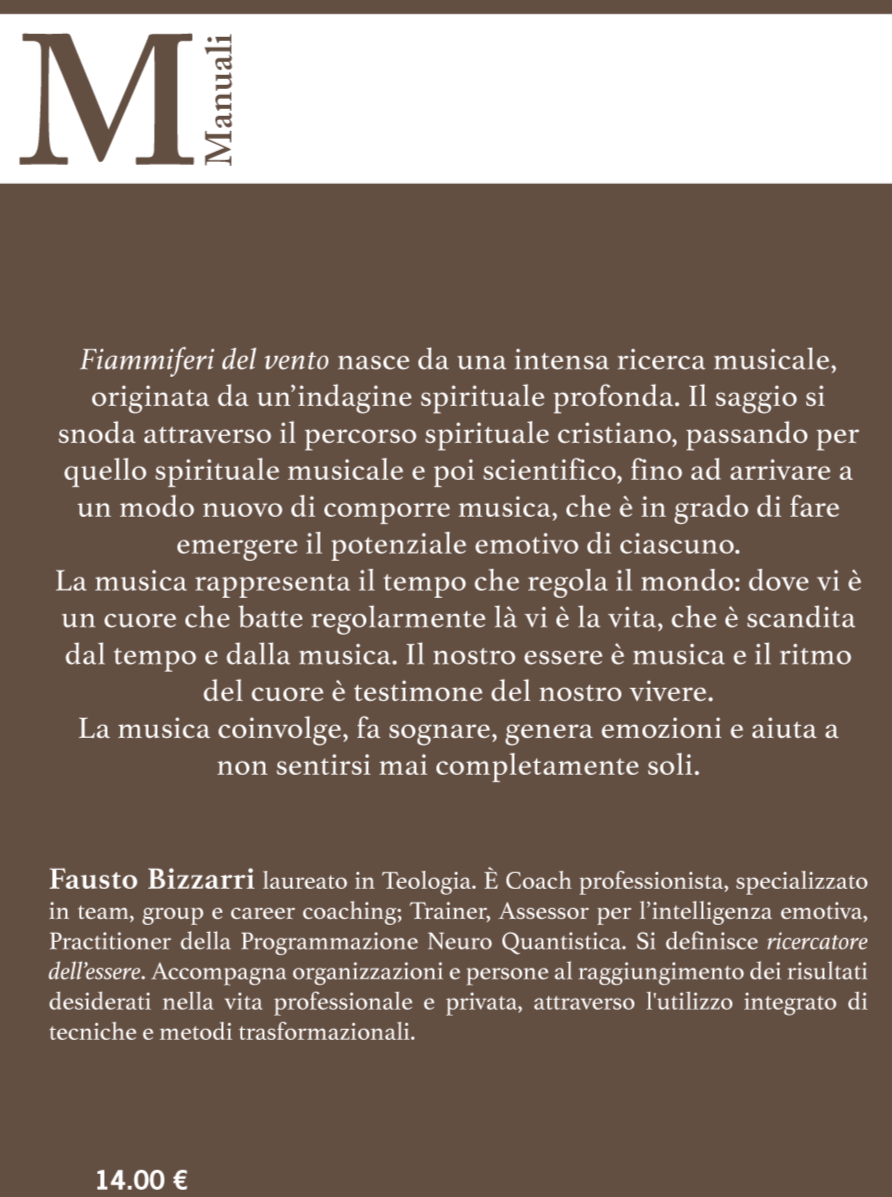 Fausto Bizzarri Fiammiferi del vento - 78edizioni
